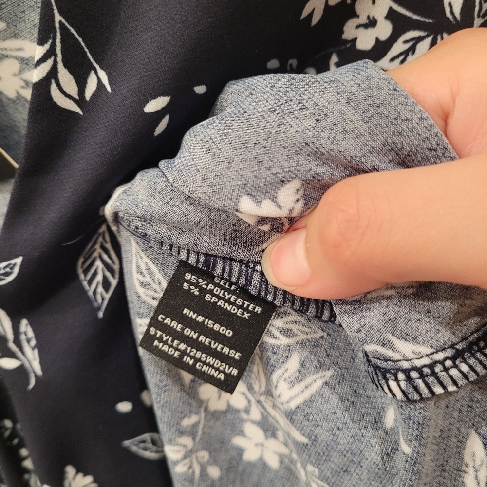 NWT Violets & Roses Shirt - Picture 7 of 9